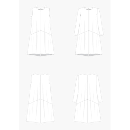 Grainline Farrow Dress Paper Pattern-Pattern-Spool of Thread