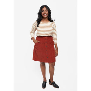 Grainline Reed Skirt Size 0-18 Paper Pattern-Pattern-Spool of Thread