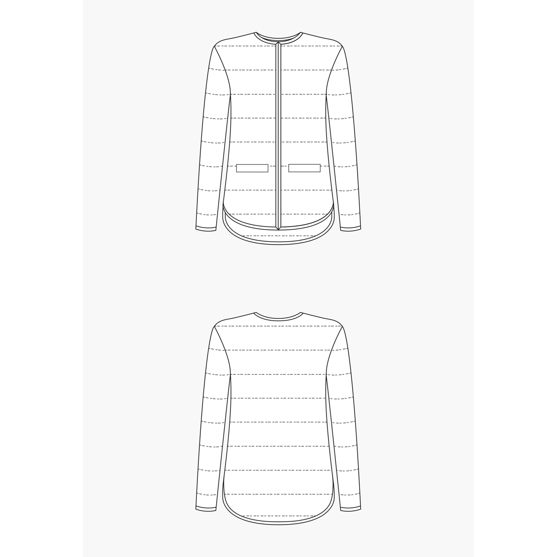 Grainline Tamarack Jacket Paper Pattern-Pattern-Spool of Thread