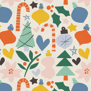 Holiday Icons Multi ½ yd-Fabric-Spool of Thread