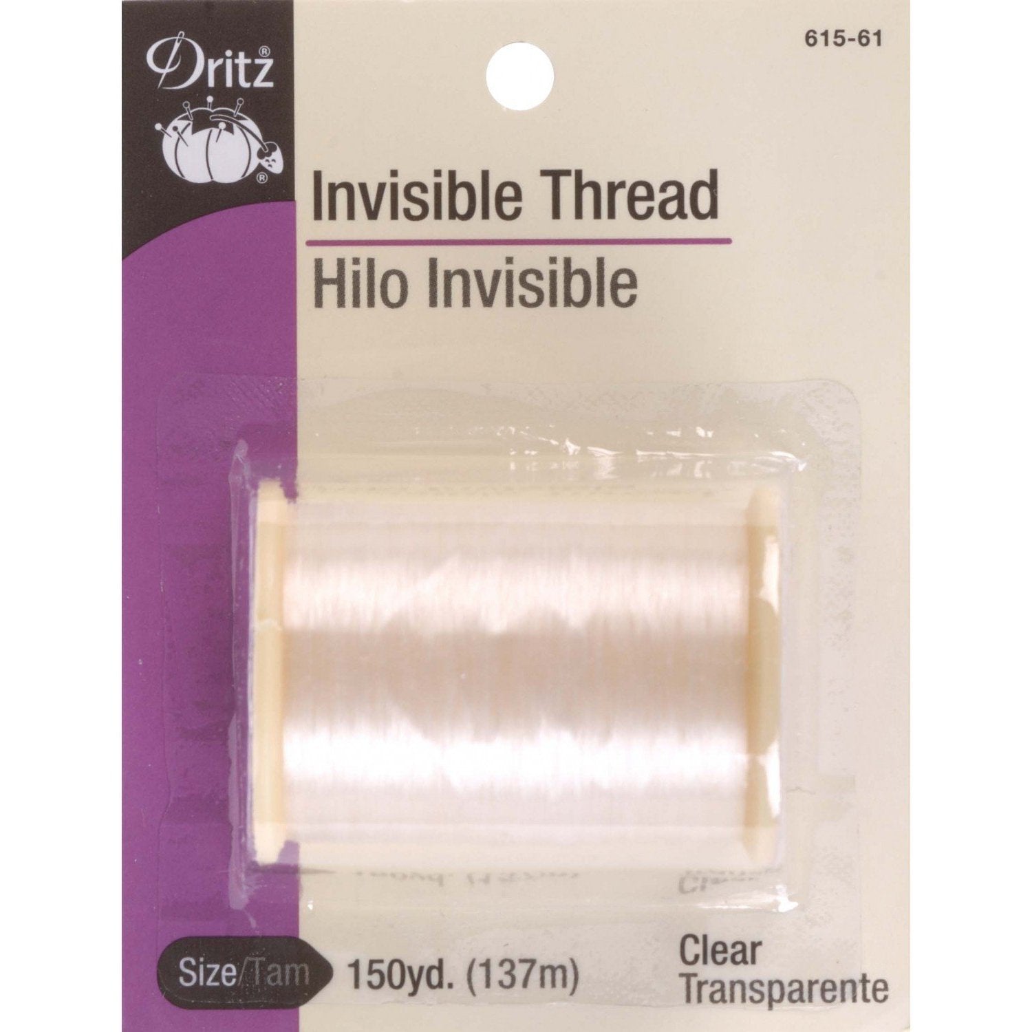 Dritz 615-61 Invisible Thread 150-Yards