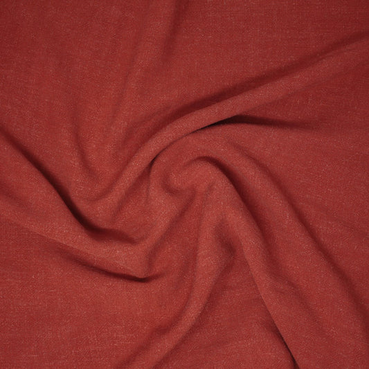 Ella Viscose Linen Noil Candy Apple ½ yd-Fabric-Spool of Thread