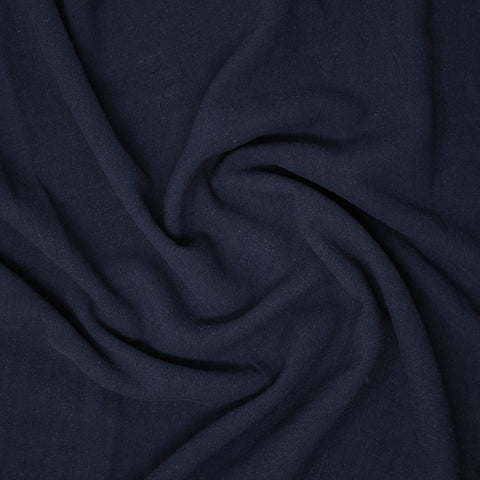 Ella Viscose Linen Noil Indigo ½ yd-Fabric-Spool of Thread