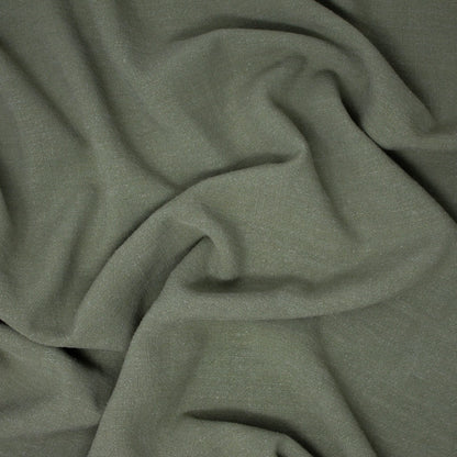 Ella Viscose Linen Noil Olive ½ yd-Fabric-Spool of Thread
