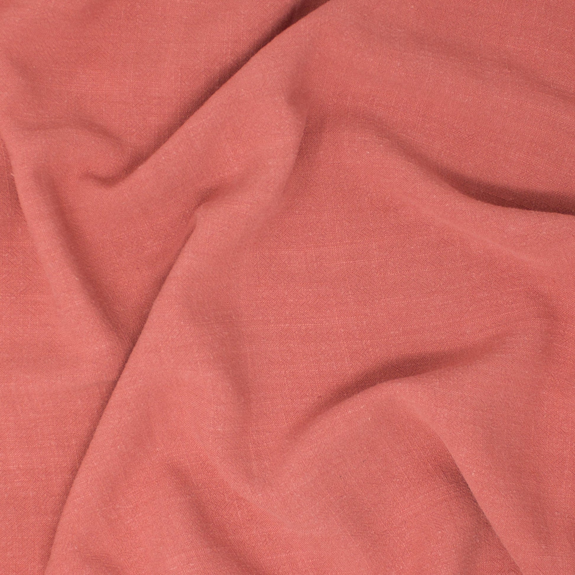Joni Rayon Linen Noil Rosy Peach ½ yd-Fabric-Spool of Thread