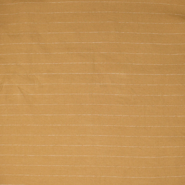 Linden Yarn Dyed Linen Stripe Lemon ½ yd-Fabric-Spool of Thread