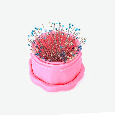 Magnetic Pin Cup - Large Pink-Notion-Spool of Thread