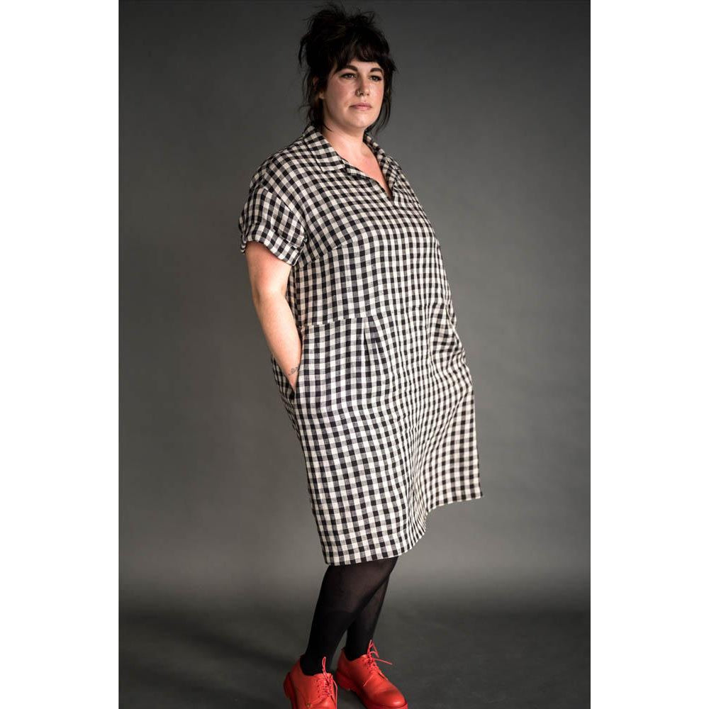 Merchant & Mills Factory Dress Sizes 20 - 28 Paper Pattern-Pattern-Spool of Thread