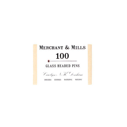 Merchant & Mills Glass Headed Pins-Notion-Spool of Thread