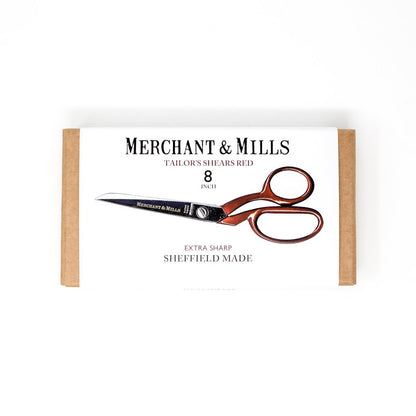 Merchant & Mills Red Extra Sharp 8-Inch Tailor's Shears-Notion-Spool of Thread