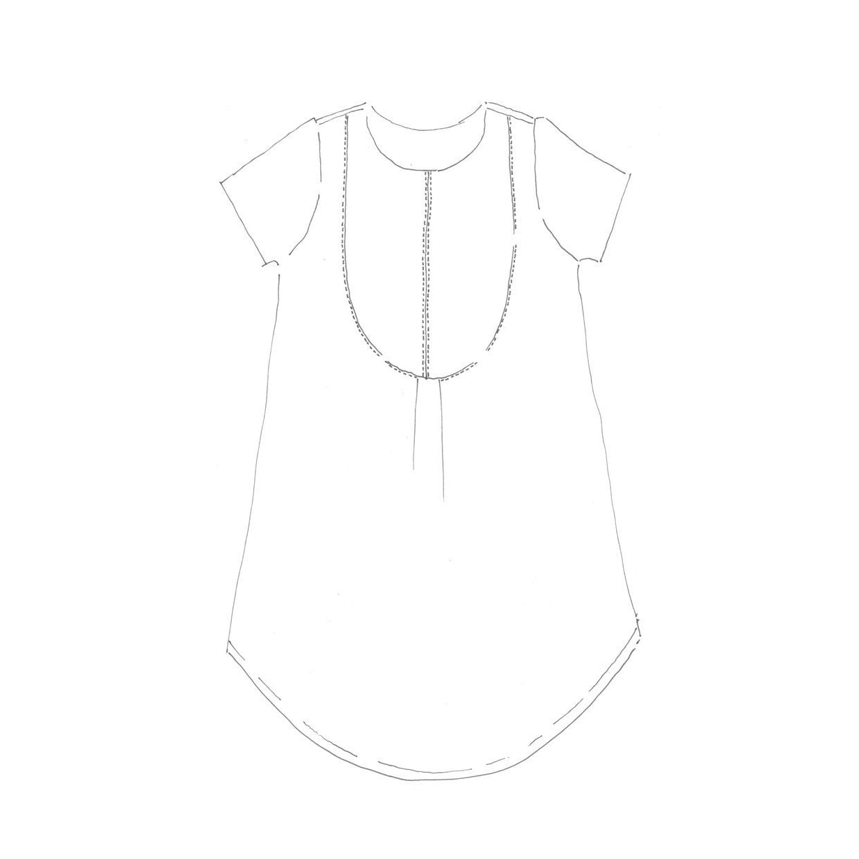 Merchant & Mills The Dress Shirt Sizes 20 - 28 Paper Pattern-Pattern-Spool of Thread