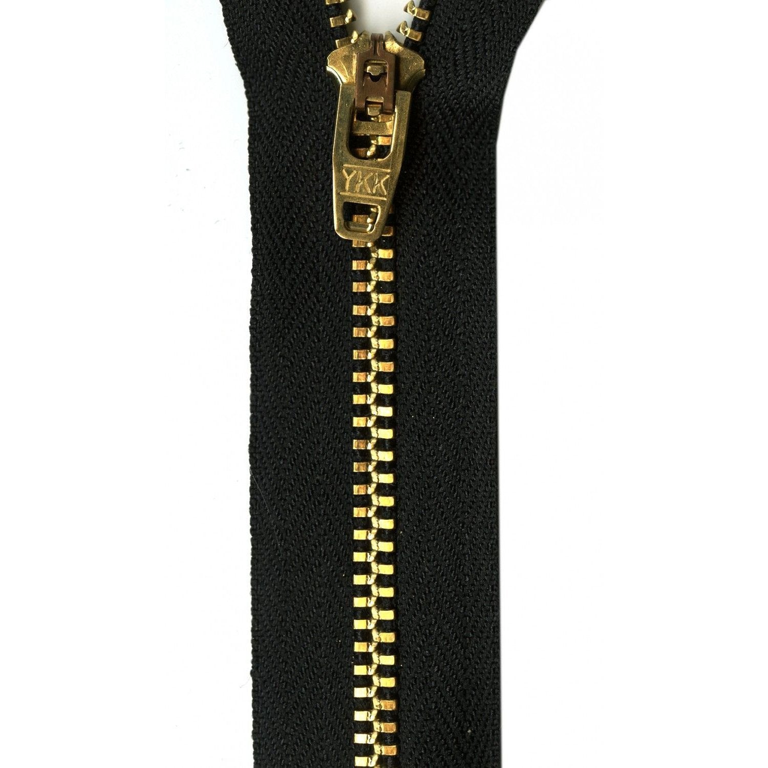 Metal Jean Zipper 5-inch Black-Notion-Spool of Thread