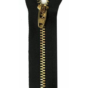 Italian Made High-Quality Finish #3 Brass Pant/Dress Zipper