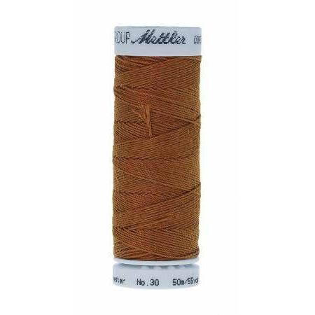 Mettler Metrosene Cordonnet Polyester Thread 50m Brass-Notion-Spool of Thread