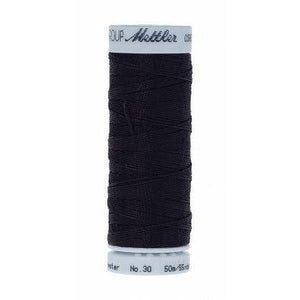 Mettler Metrosene Cordonnet Polyester Thread 50m Darkest Blue-Notion-Spool of Thread