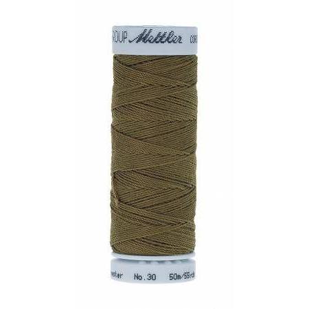 Mettler Metrosene Cordonnet Polyester Thread 50m Olive Drab-Notion-Spool of Thread