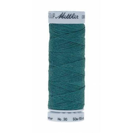 Mettler Metrosene Cordonnet Polyester Thread 50m Truly Teal-Notion-Spool of Thread