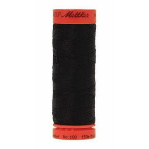 Mettler Metrosene Polyester Thread 150m Black-Notion-Spool of Thread