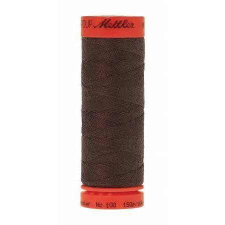 Mettler Metrosene Polyester Thread 150m Earthy Brown Coal-Notion-Spool of Thread
