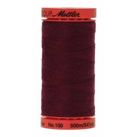 Mettler Metrosene Polyester Thread 500m Bordeaux-Notion-Spool of Thread