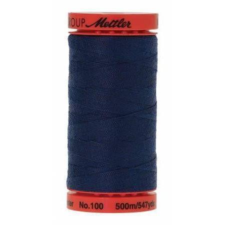Mettler Metrosene Polyester Thread 500m Night Blue-Notion-Spool of Thread