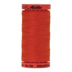 Mettler Metrosene Polyester Thread 500m Paprika-Notion-Spool of Thread