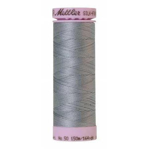 Mettler Silk Finish Cotton Thread 150m Ash Blue-Notion-Spool of Thread