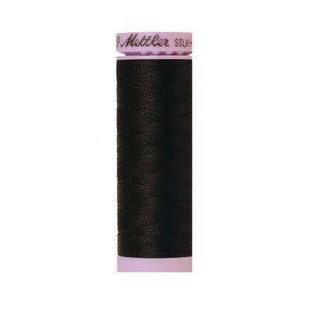 Mettler Silk Finish Cotton Thread 150m Black-Notion-Spool of Thread