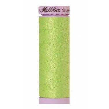 Mettler Silk Finish Cotton Thread 150m Bright Lime Green-Notion-Spool of Thread