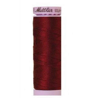 Mettler Silk Finish Cotton Thread 150m Cranberry-Notion-Spool of Thread
