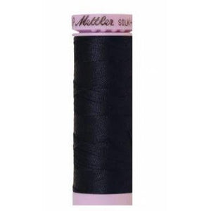 Mettler Silk Finish Cotton Thread 150m Dark Blue-Notion-Spool of Thread