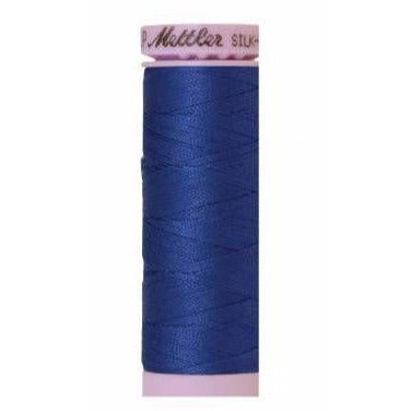 Mettler Silk Finish Cotton Thread 150m Fire Blue-Notion-Spool of Thread