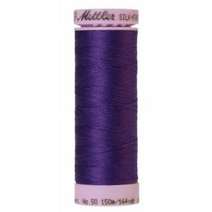 Mettler Silk Finish Cotton Thread 150m Iris Blue-Notion-Spool of Thread
