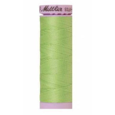 Mettler Silk Finish Cotton Thread 150m Jade Lime-Notion-Spool of Thread