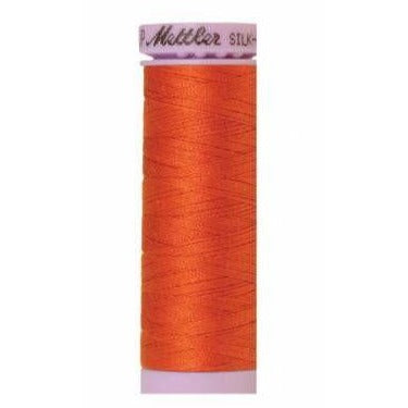 Mettler Silk Finish Cotton Thread 150m Mandarin Orange-Notion-Spool of Thread