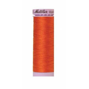Mettler Silk Finish Cotton Thread 150m Mandarin Orange-Notion-Spool of Thread
