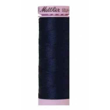 Mettler Silk Finish Cotton Thread 150m Navy-Notion-Spool of Thread