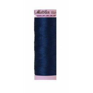 Mettler Silk Finish Cotton Thread 150m Night Blue-Notion-Spool of Thread
