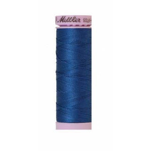 Mettler Silk Finish Cotton Thread 150m Snorkel Blue-Notion-Spool of Thread