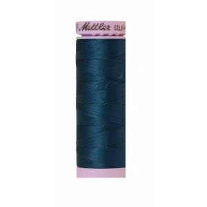 Mettler Silk Finish Cotton Thread 150m Tartan Blue-Notion-Spool of Thread