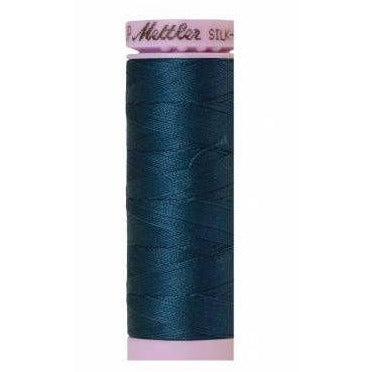 Mettler Silk Finish Cotton Thread 150m Tartan Blue-Notion-Spool of Thread