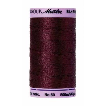 Mettler Silk Finish Cotton Thread 500m Beet Red-Notion-Spool of Thread