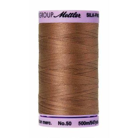 Mettler Silk Finish Cotton Thread 500m Brown Walnut-Notion-Spool of Thread