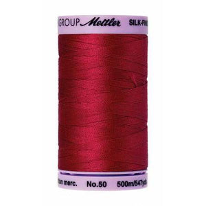 Mettler Silk Finish Cotton Thread 500m Country Red-Notion-Spool of Thread