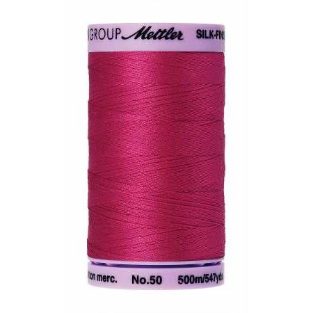 Mettler Silk Finish Cotton Thread 500m Fuschia-Notion-Spool of Thread