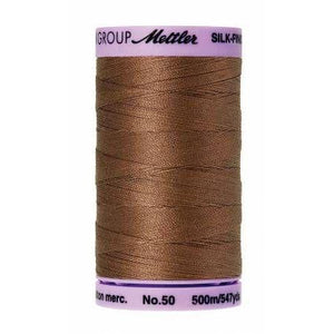 Mettler Silk Finish Cotton Thread 500m Hazelnut-Notion-Spool of Thread