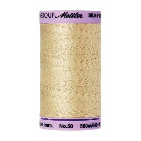 Mettler Silk Finish Cotton Thread 500m Ivory-Notion-Spool of Thread
