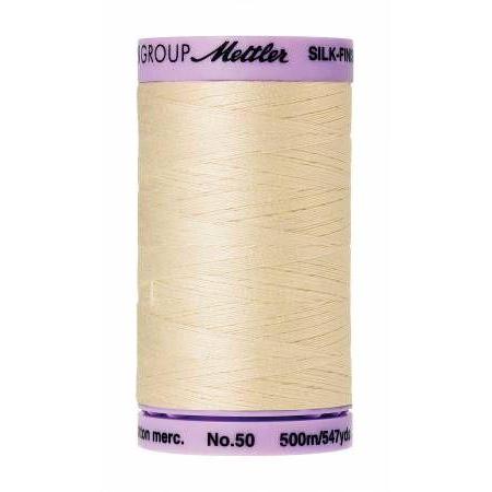 Mettler Silk Finish Cotton Thread 500m Muslin-Notion-Spool of Thread