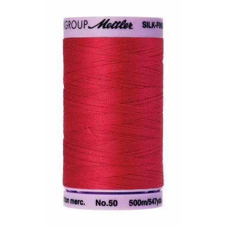 Mettler Silk Finish Cotton Thread 500m Poinsettia-Notion-Spool of Thread
