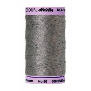 Mettler Silk Finish Cotton Thread 500m Rain Cloud-Notion-Spool of Thread
